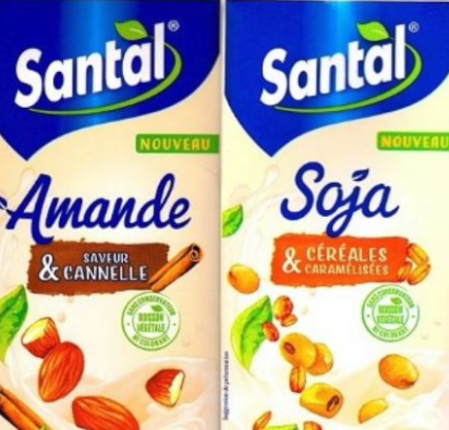 Lactalis Santàl plant based milks