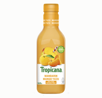 Tropicana mix yuzu, mango e mandarino