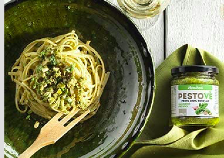 Il pesto veg con lo sprint