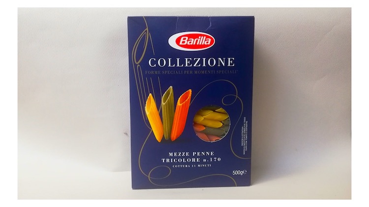 Pasta Barilla omaggia il Tricolore