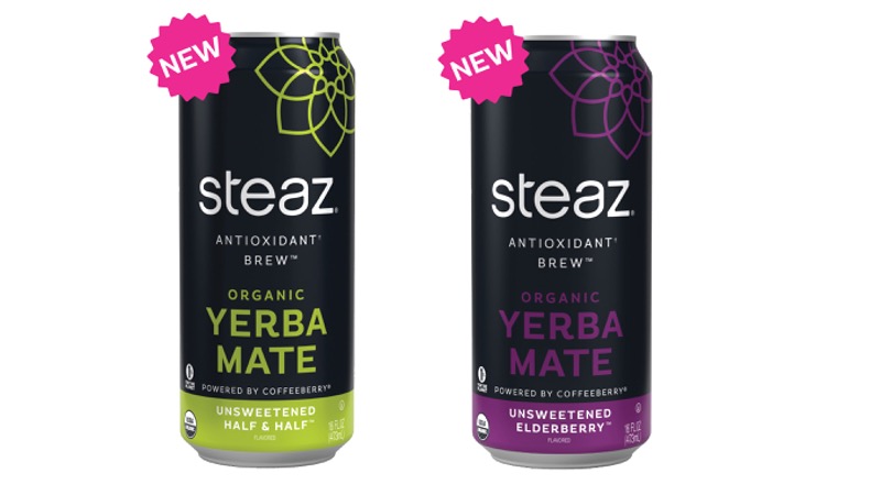 Steaz Antiossidante Brew Yerba Mate non zuccherato