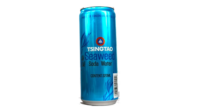 Tsingtao seaweed soda water la nuova bevanda salutare cinese