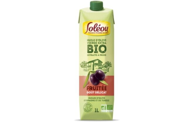 Soléou: l’olio di oliva biologico presente nei supermercati francesi