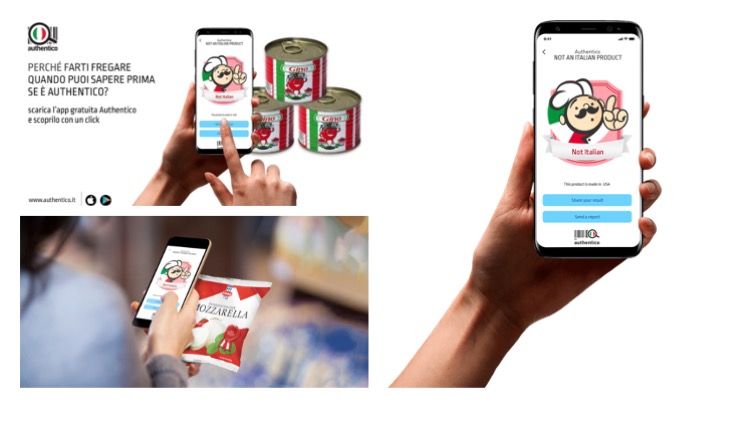 Italian sounding? Con Authentico è il consumatore che verifica
