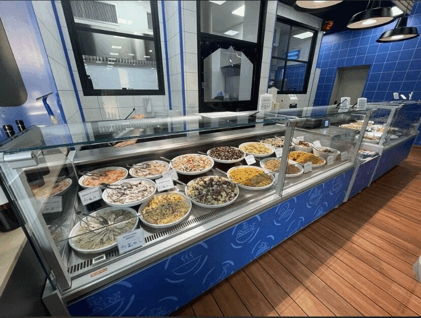 Il nuovo reparto gastronomia-friggitoria Sapore di Mare