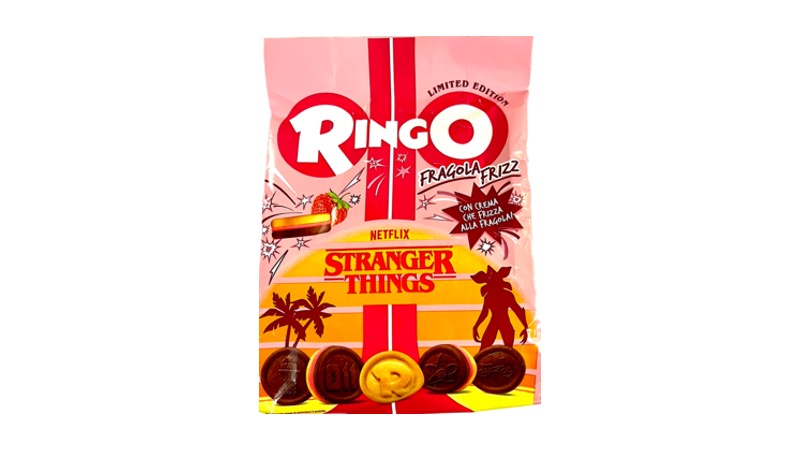 Ringo Fragola Frizz,  a limited edition joint to the hit Stranger Things (Netflix)
