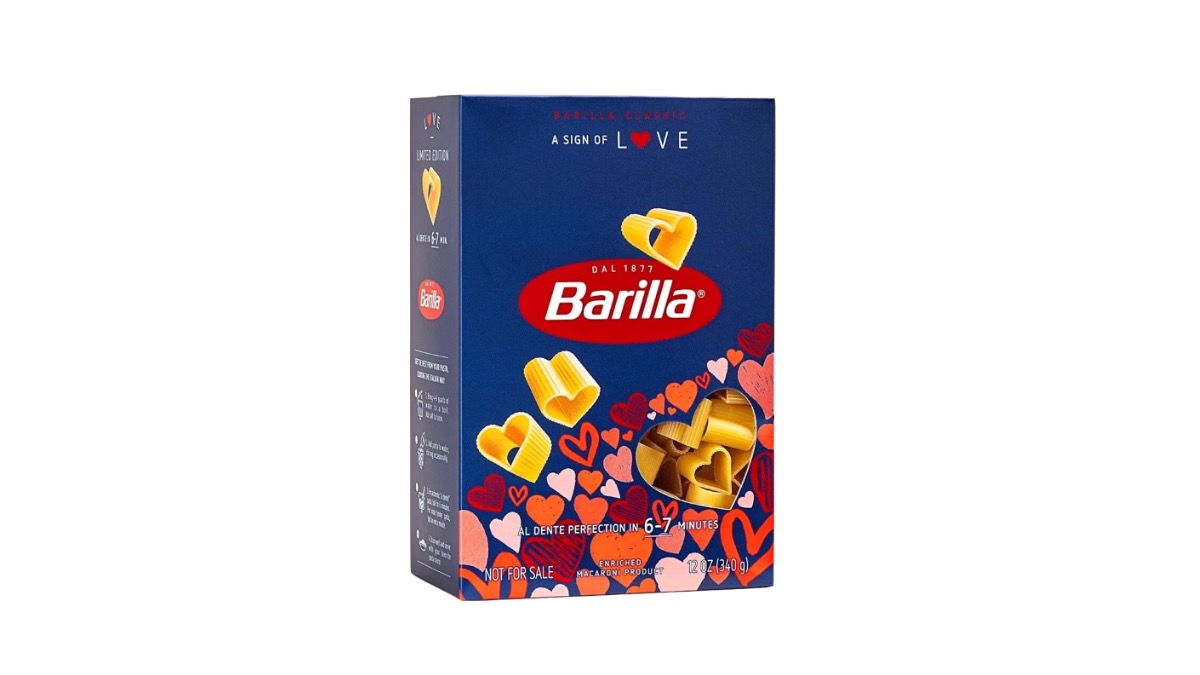 La limited edition di Barilla USA per San Valentino
