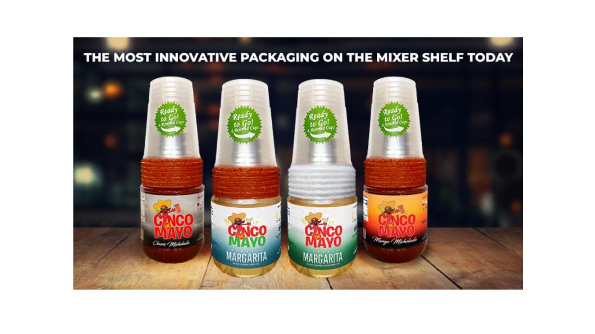 Un packaging indubbiamente originale per i mix di Cinco De Mayo