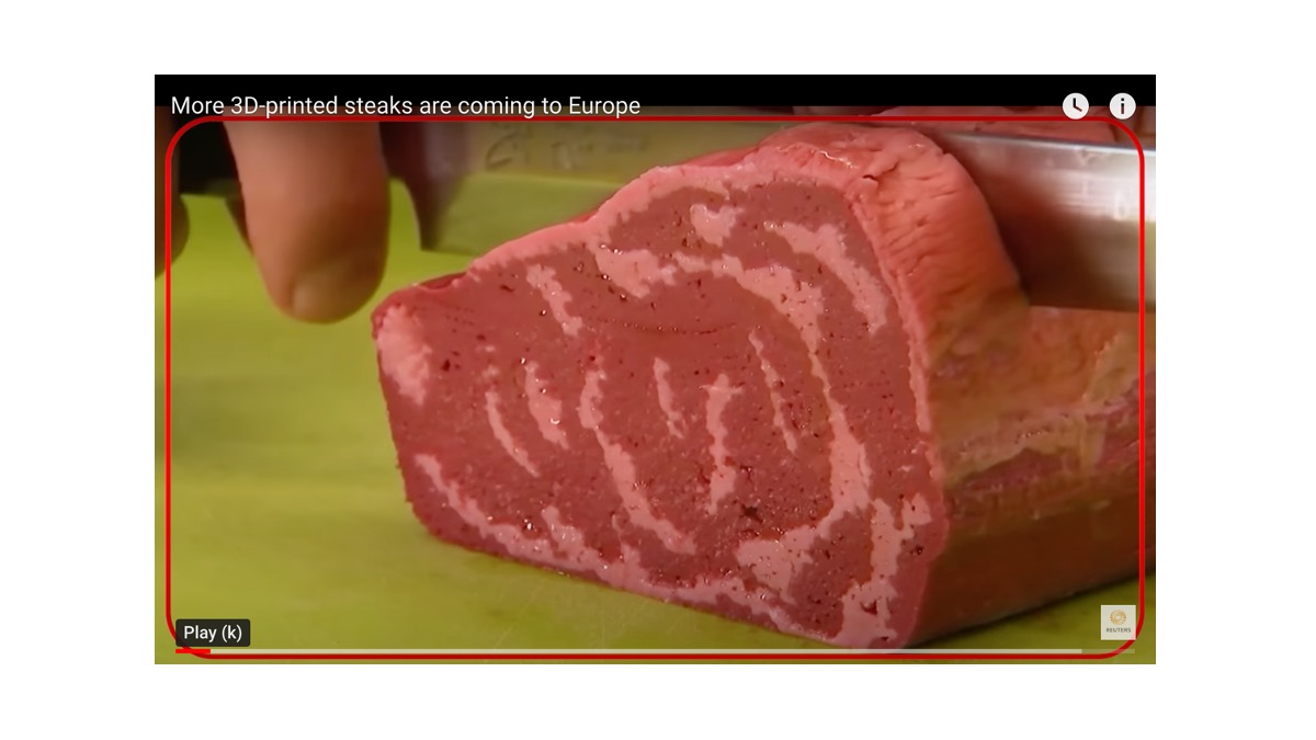 Steakholder Foods stamperà in 3D le cellule coltivate di cernia di Umami Meats.