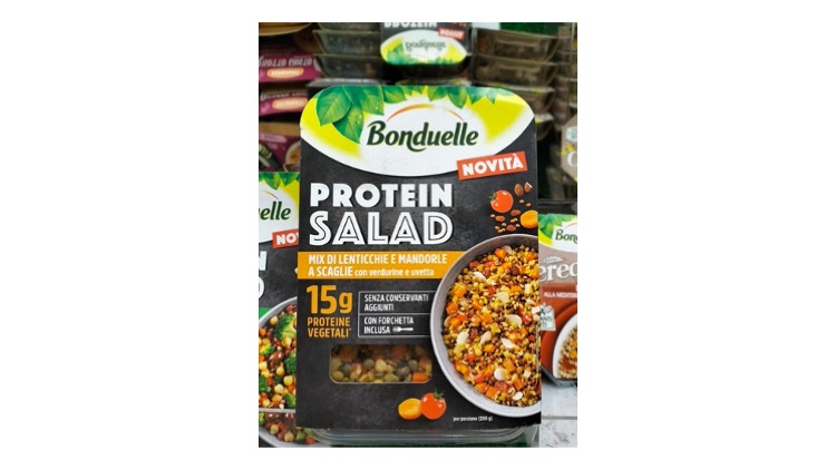 Bonduelle cavalca il trend dell’iperproteico con le Protein Salad