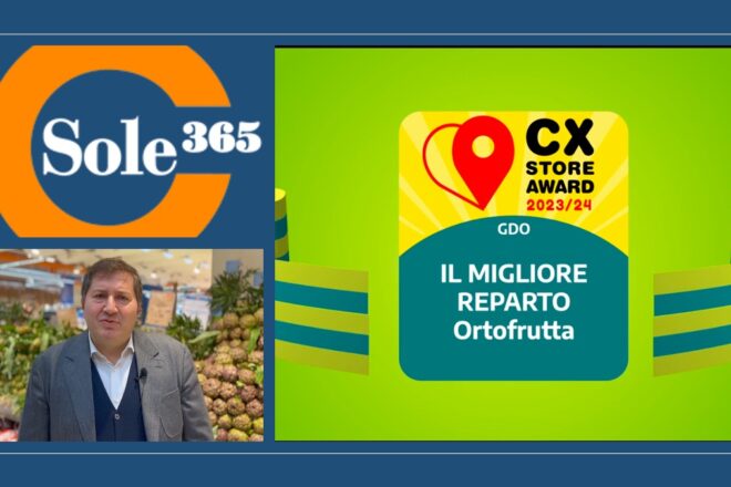 Nel più difficile reparto dei supermercati primeggia Sole 365 (Cx Store Award 2023-24)