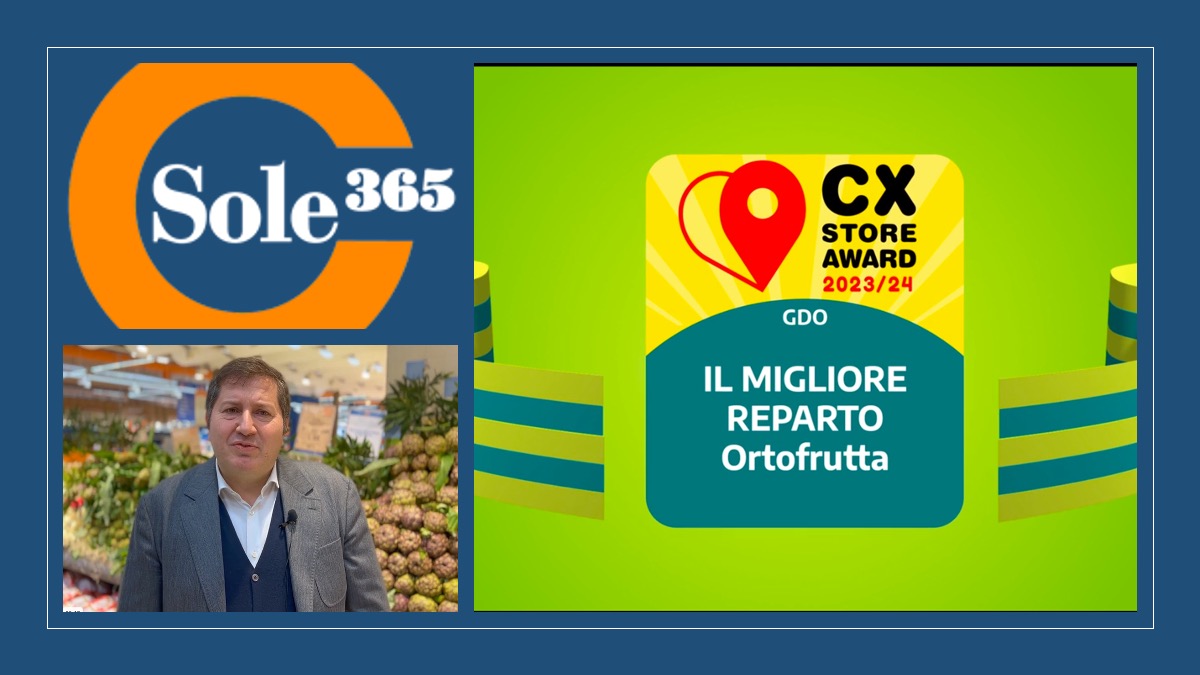 Nel più difficile reparto dei supermercati primeggia Sole 365 (Cx Store Award 2023-24)