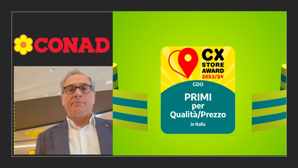 Il miglior Rapporto Qualità/Prezzo? La maggioranza delle famiglie italiane dice per la quarta volta: CONAD!