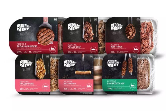 Redefine Meat, una gamma di sei prodotti della “nuova carne” plant based