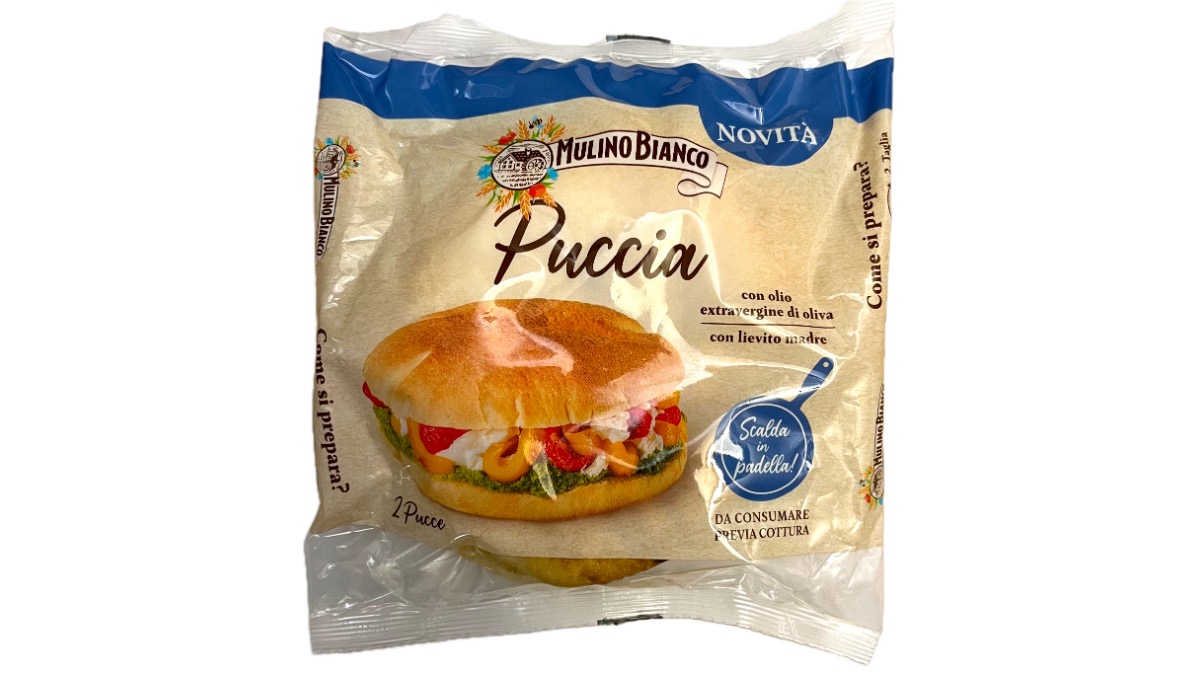 Un altro pane tipico del Mulino Bianco: la Puccia