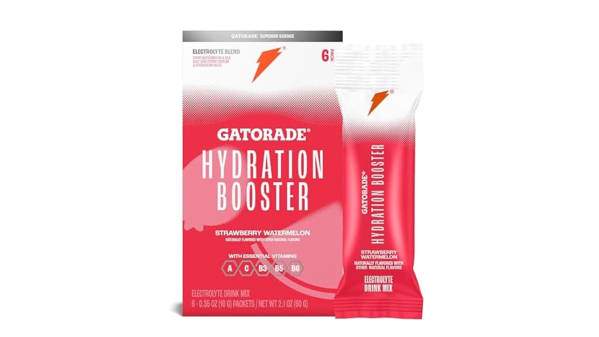 Gatorade Hydration Booster, nuova formula per l’idratazione quotidiana