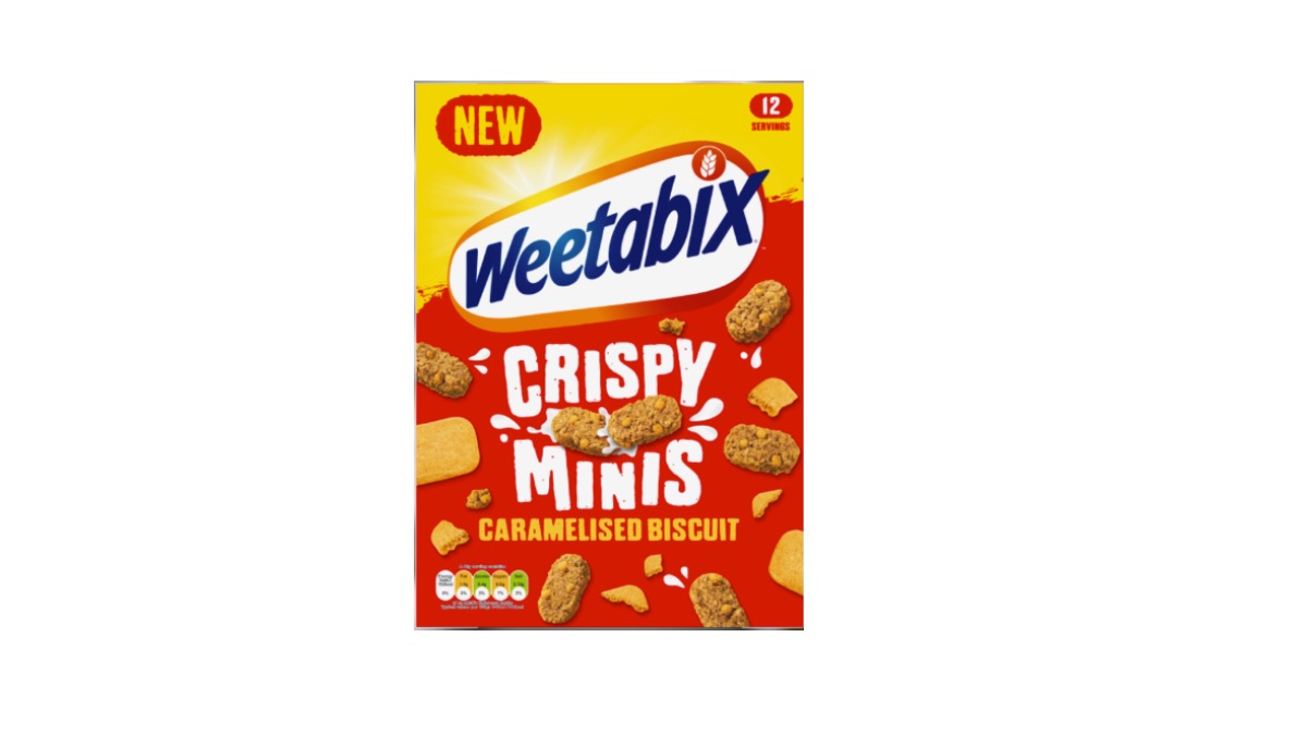 Anche Weetabix innova con Crispy Minis Caramelised Biscuit