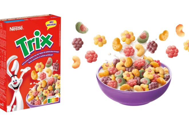 Trix Nestlé: gusto fruttato e 6 forme inedite