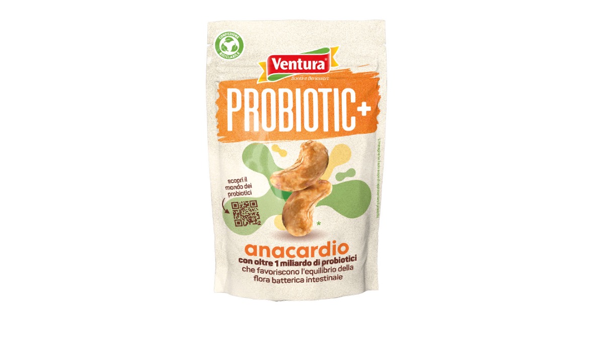Anacardi Probiotic+: la nuova proposta di Ventura per il benessere intestinale