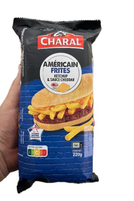Américain Frites Ketchup & Sauce Cheddar: il burger superquick di Charal