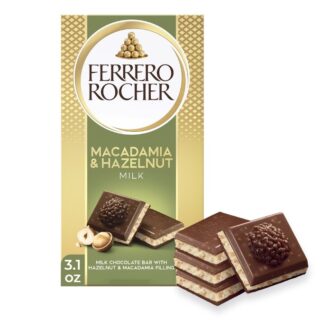 La tavoletta alla macadamia di Ferrero Rocher
