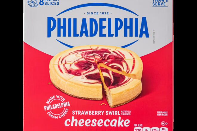 Philadelphia lancia la cheesecake congelata e la glassa alla cannella
