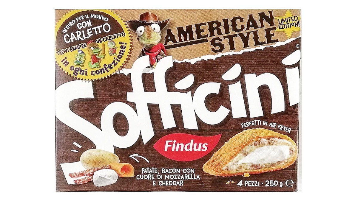 Sofficini American Style Limited Edition: L’americanizzazione come performance estetica nel cibo post-moderno