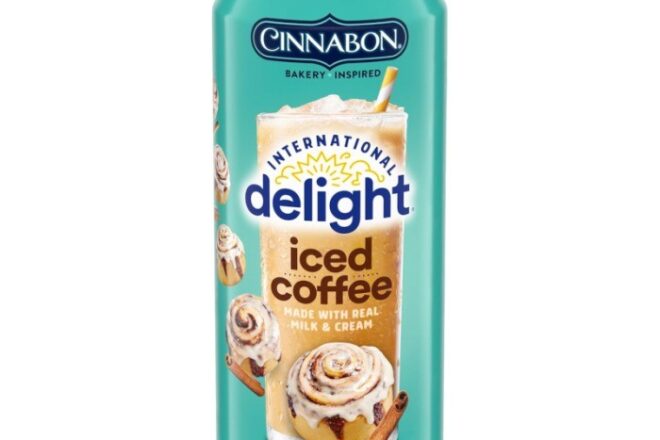 Danone porta il gusto Cinnabon nel ready-to-drink, il caffè freddo che trasforma il cinnamon roll in bevanda
